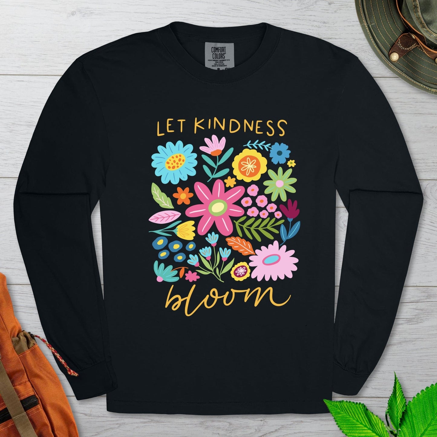 Let Kindness Bloom Long Sleeve Tshirt