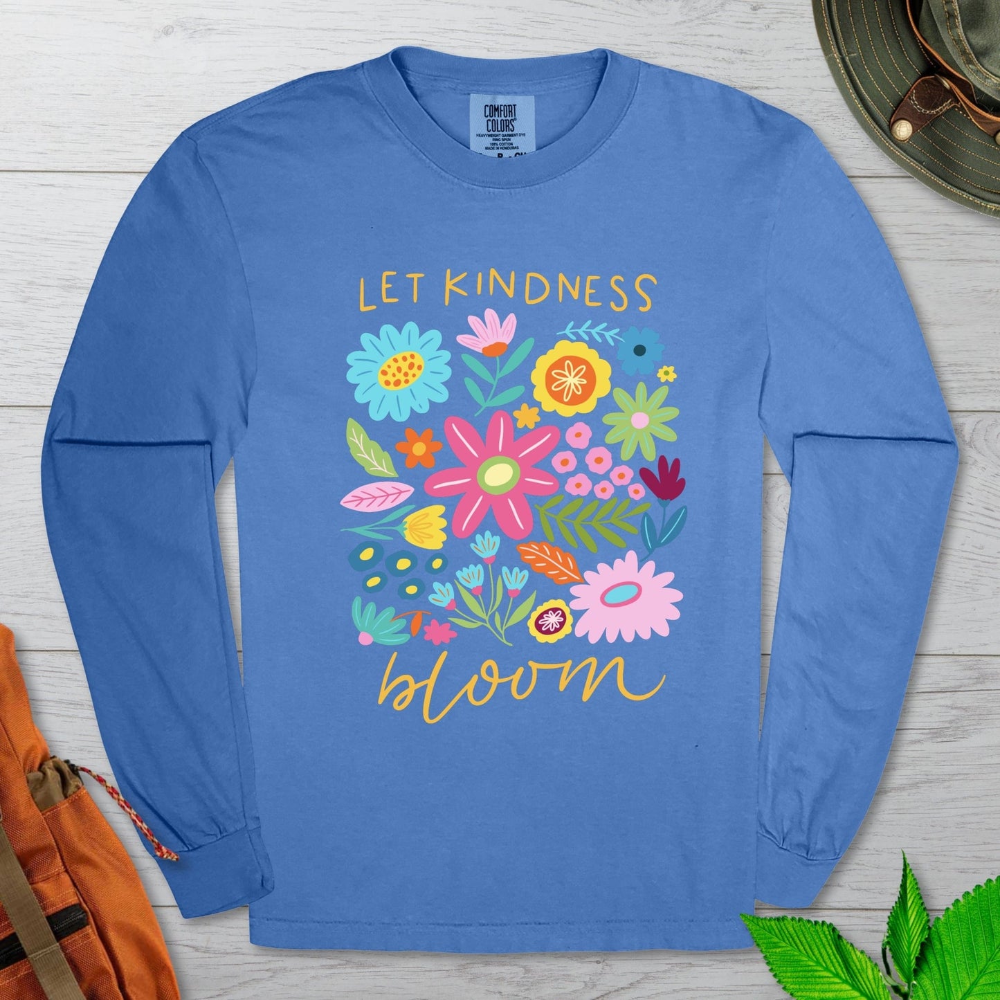 Let Kindness Bloom Long Sleeve Tshirt