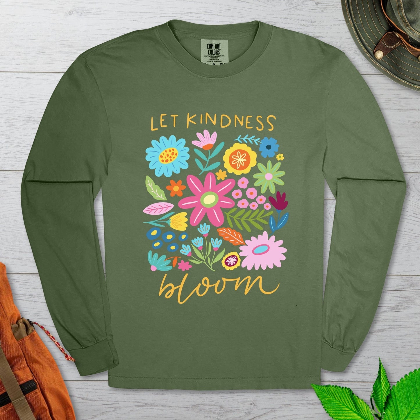 Let Kindness Bloom Long Sleeve Tshirt