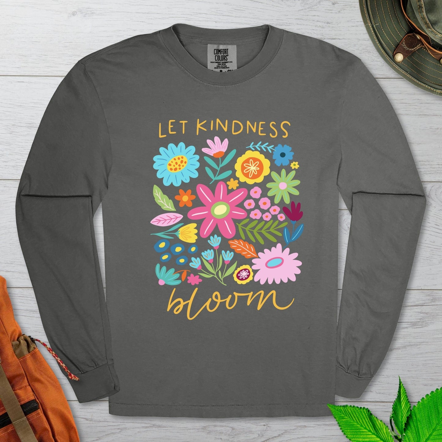 Let Kindness Bloom Long Sleeve Tshirt