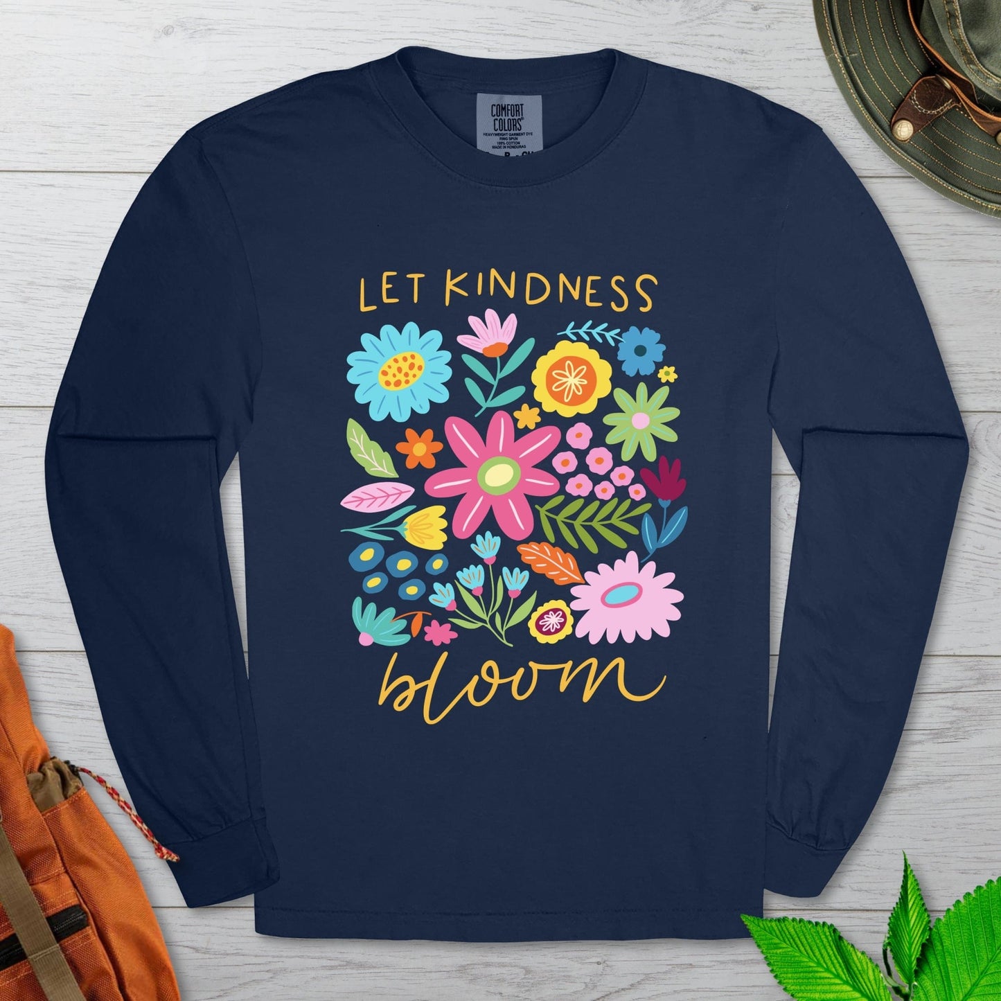 Let Kindness Bloom Long Sleeve Tshirt