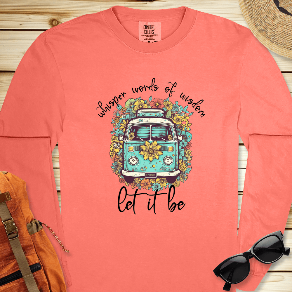 Whisper Words of Wisdom  Let it Be Van Long Sleeve Tshirt