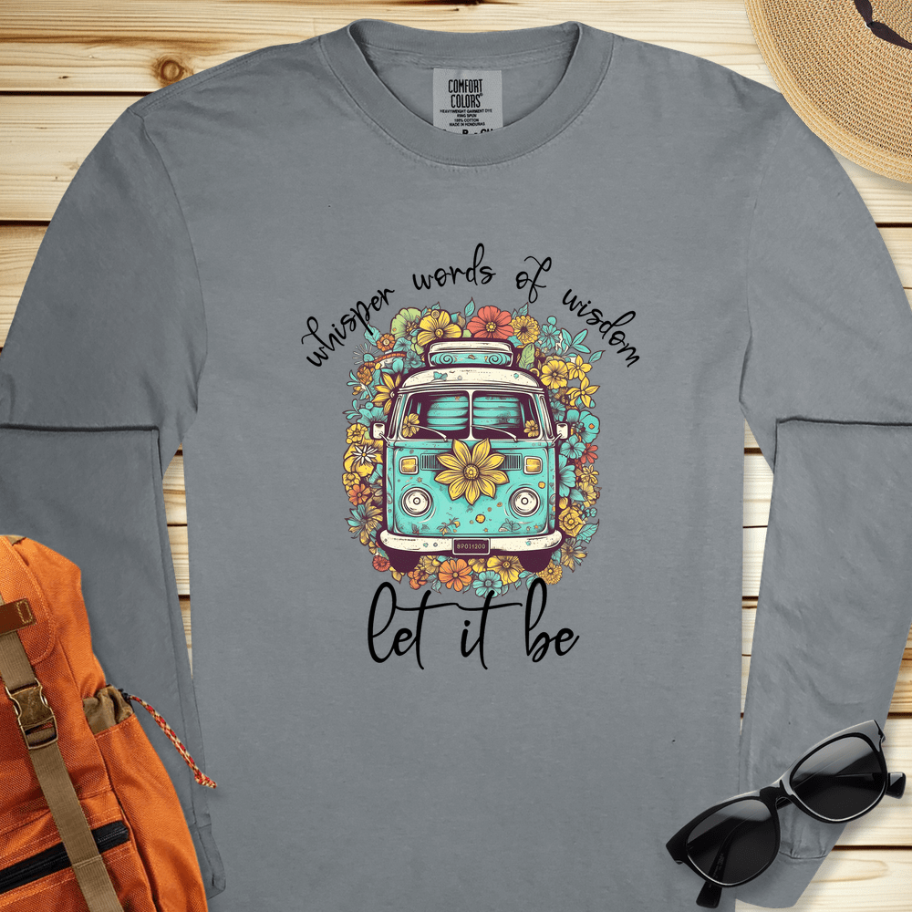 Whisper Words of Wisdom  Let it Be Van Long Sleeve Tshirt