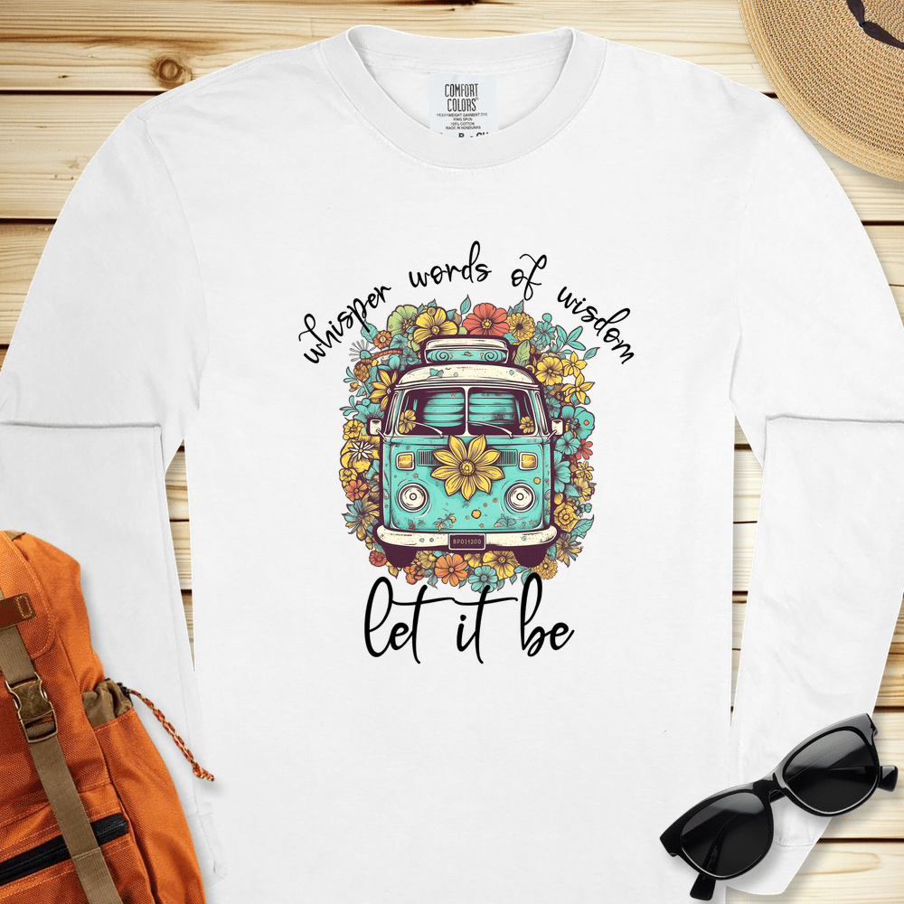 Whisper Words of Wisdom  Let it Be Van Long Sleeve Tshirt