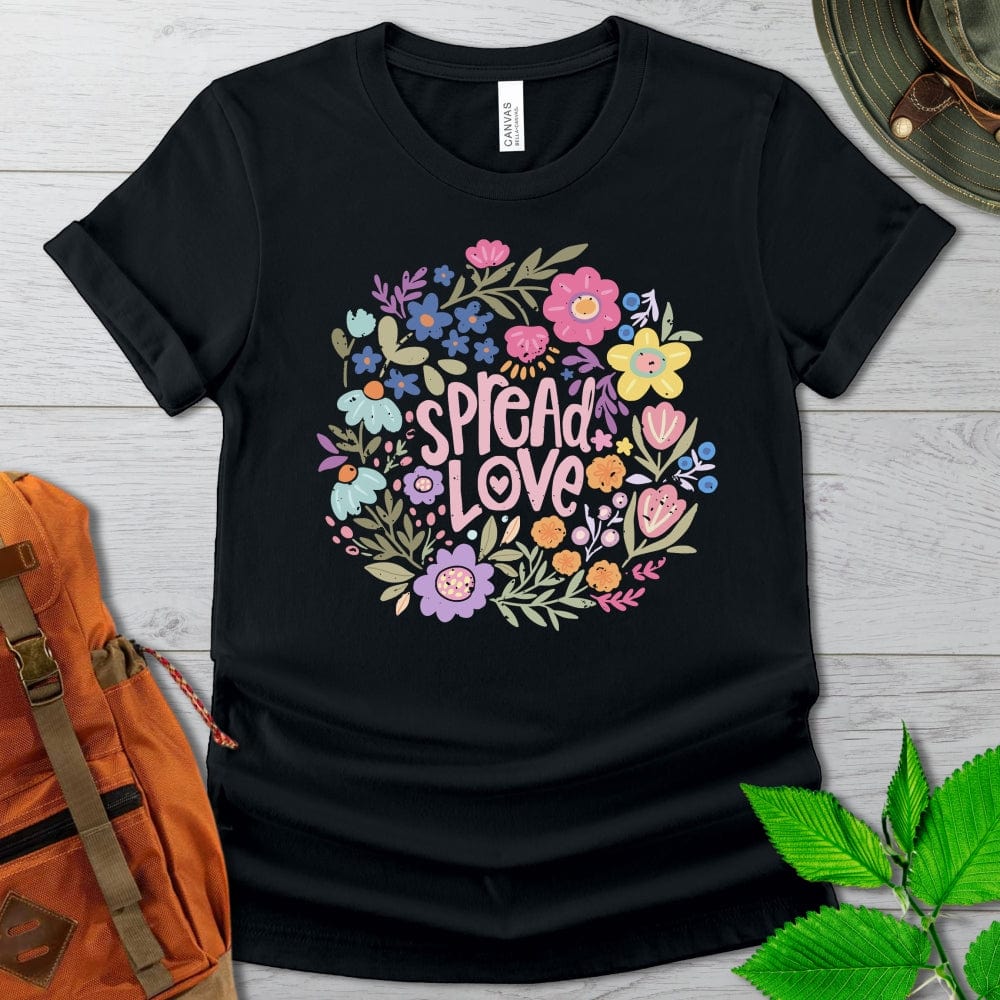 Spread Love Flowers Tshirt