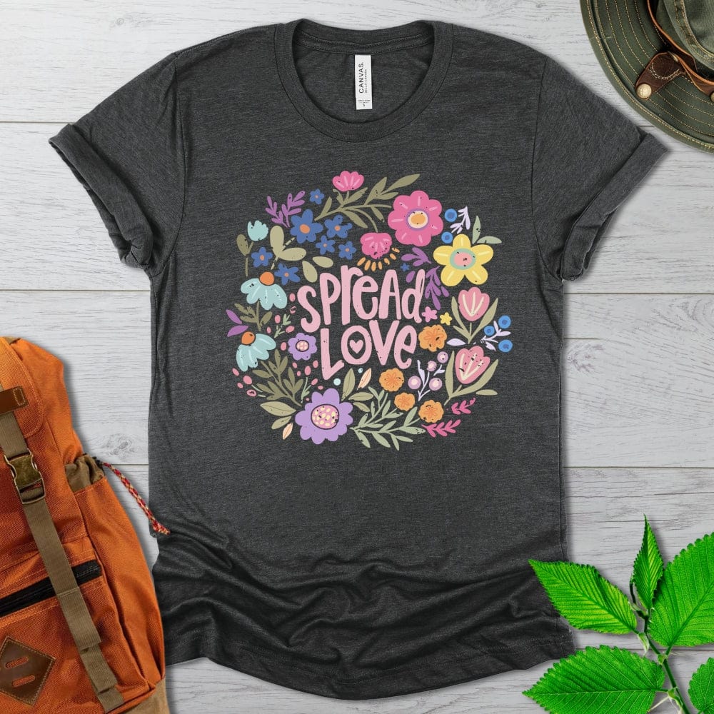 Spread Love Flowers Tshirt