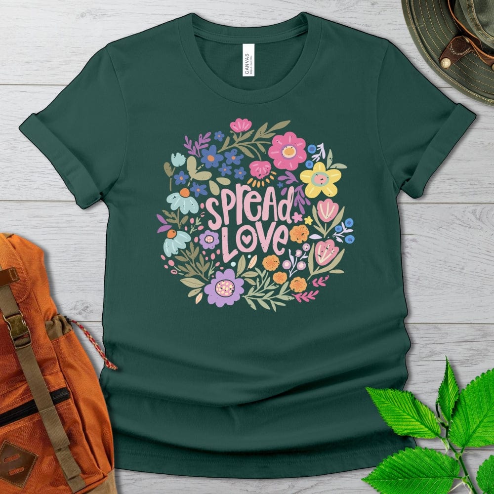 Spread Love Flowers Tshirt