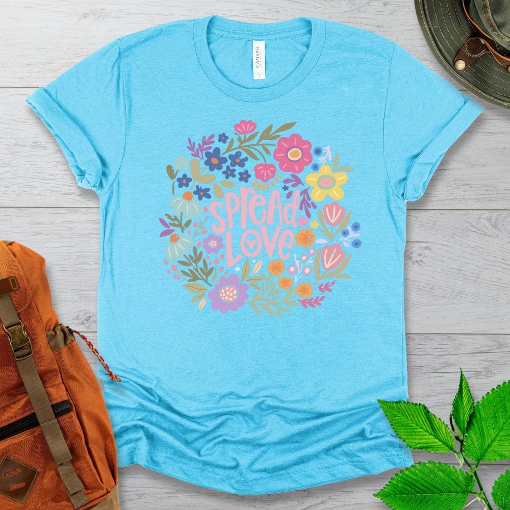 Spread Love Flowers Tshirt