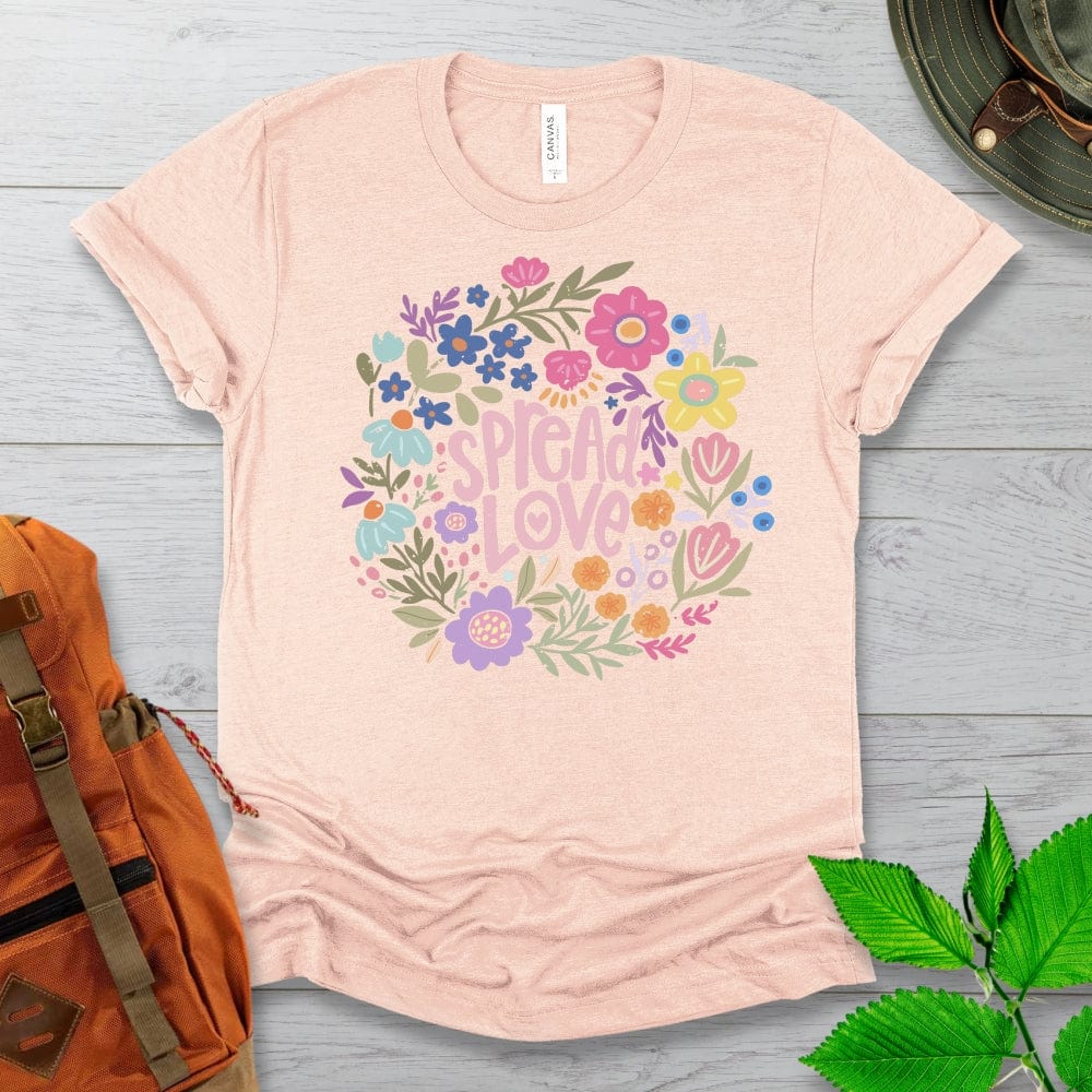 Spread Love Flowers Tshirt