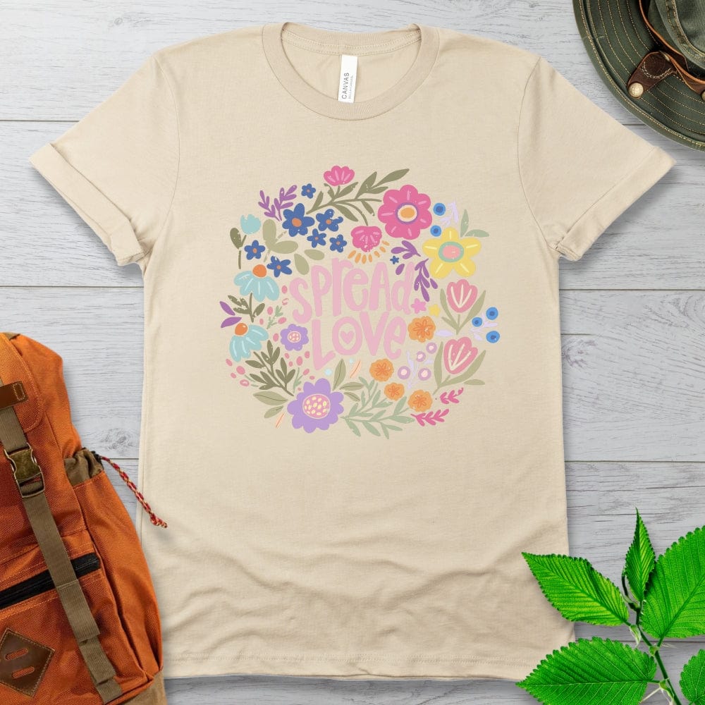 Spread Love Flowers Tshirt