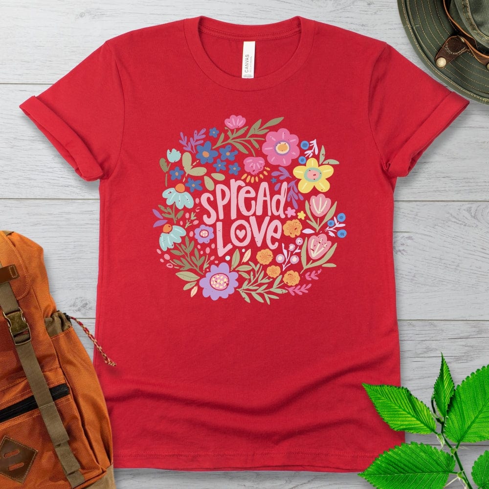 Spread Love Flowers Tshirt