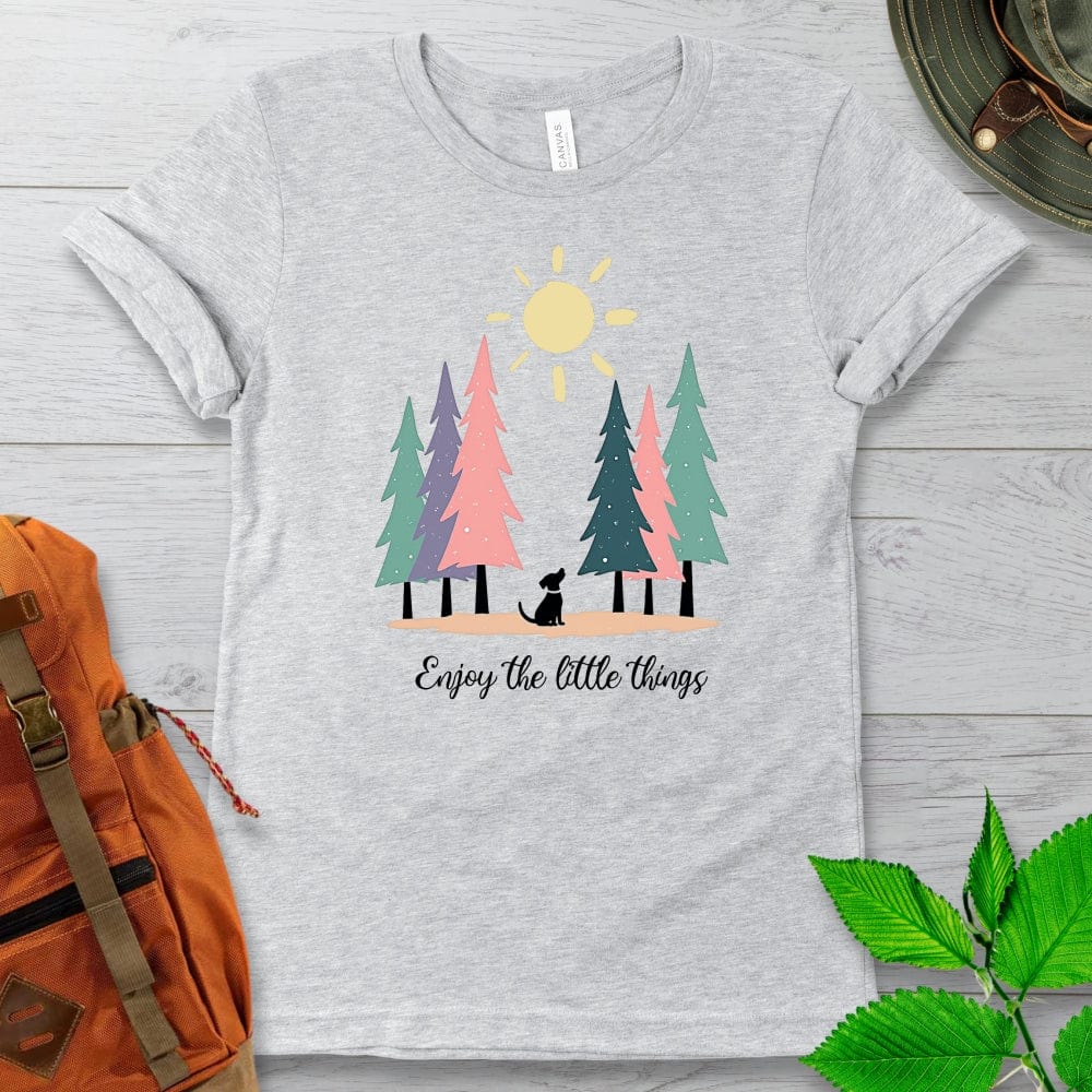 Enjoy The Little Things Dog Tshirt