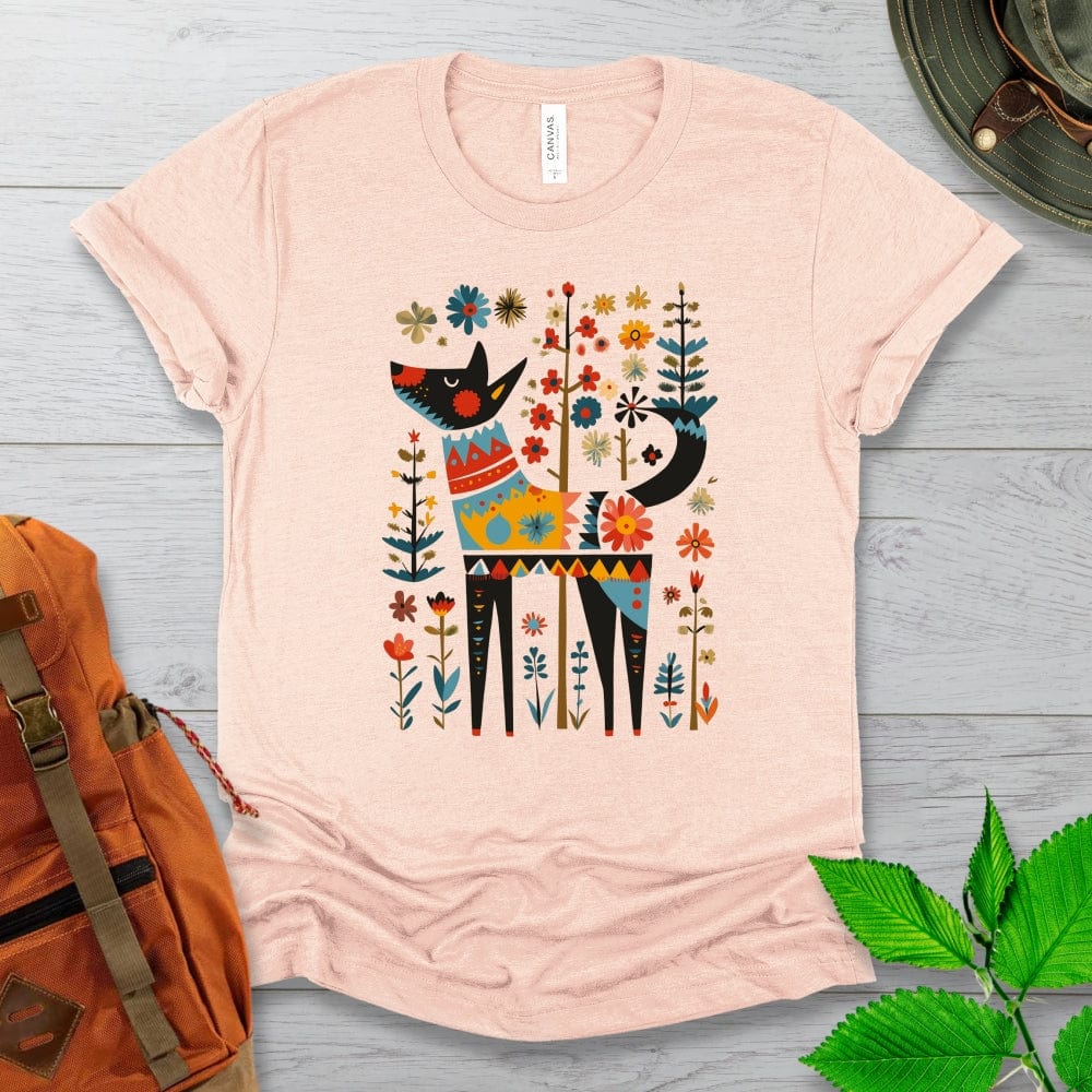 Flower Folklore Dog Tshirt