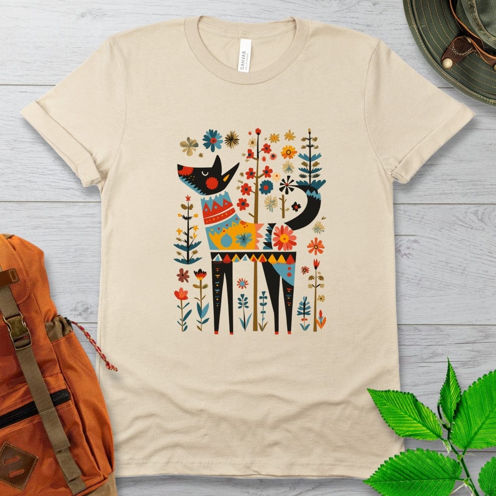 Flower Folklore Dog Tshirt