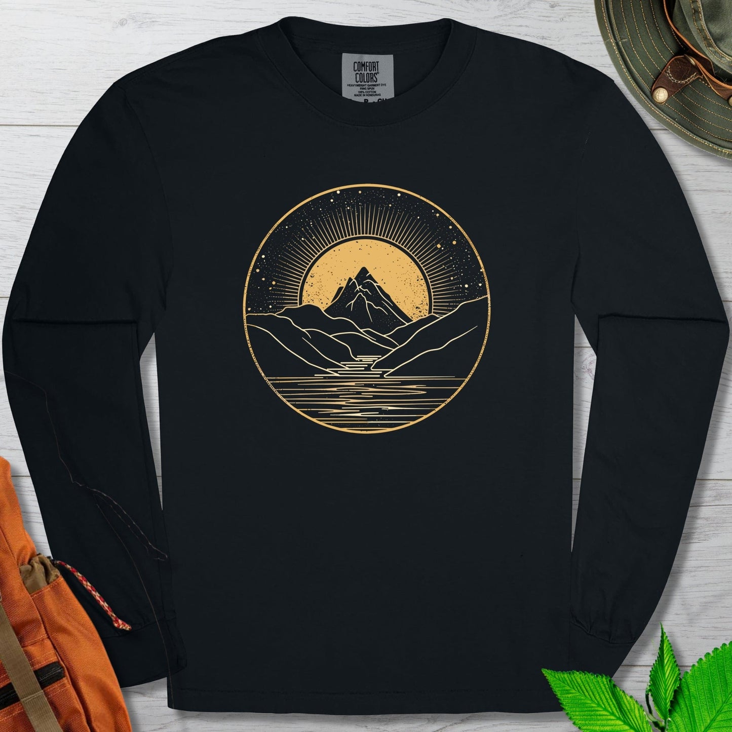 Serene Mountains Long Sleeve T-Shirt