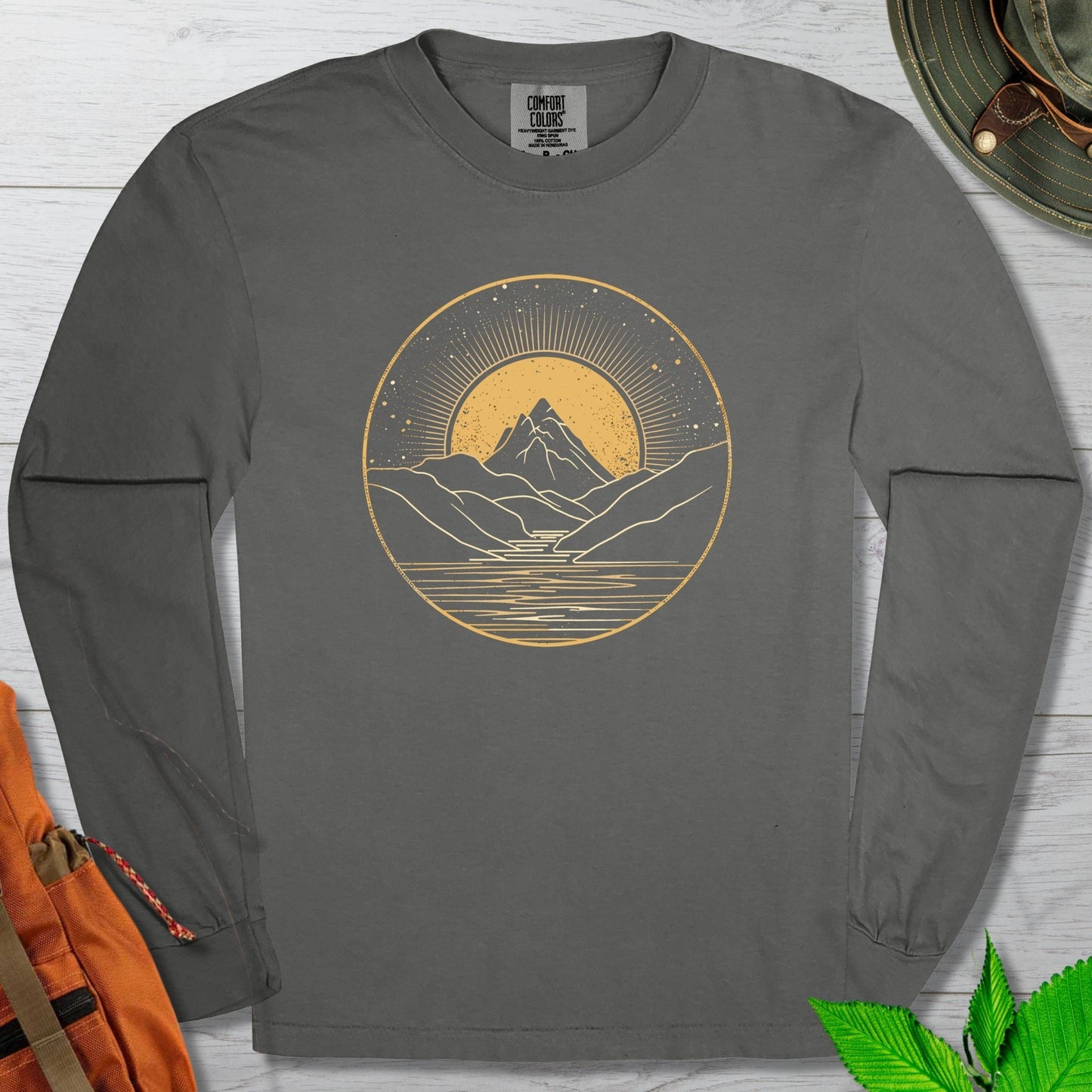 Serene Mountains Long Sleeve T-Shirt