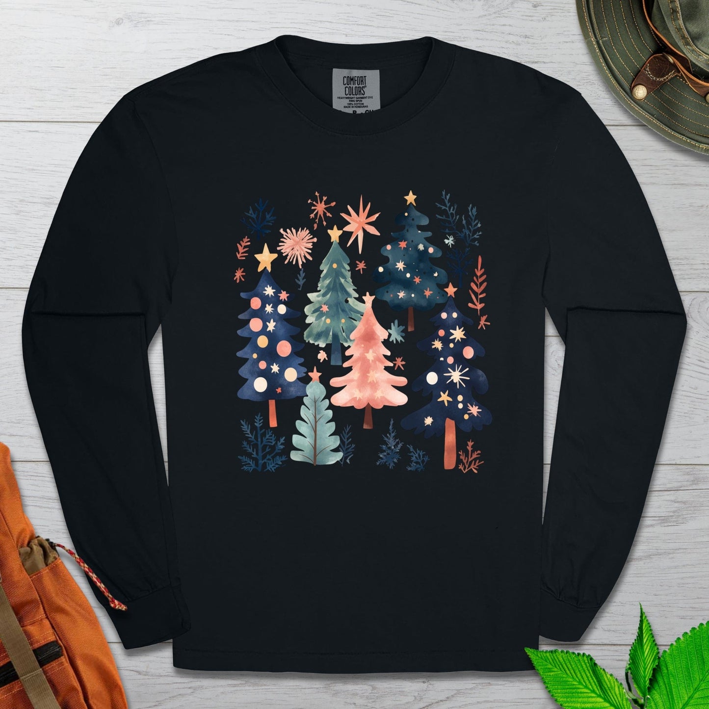 XMas Trees Long Sleeve Tshirt