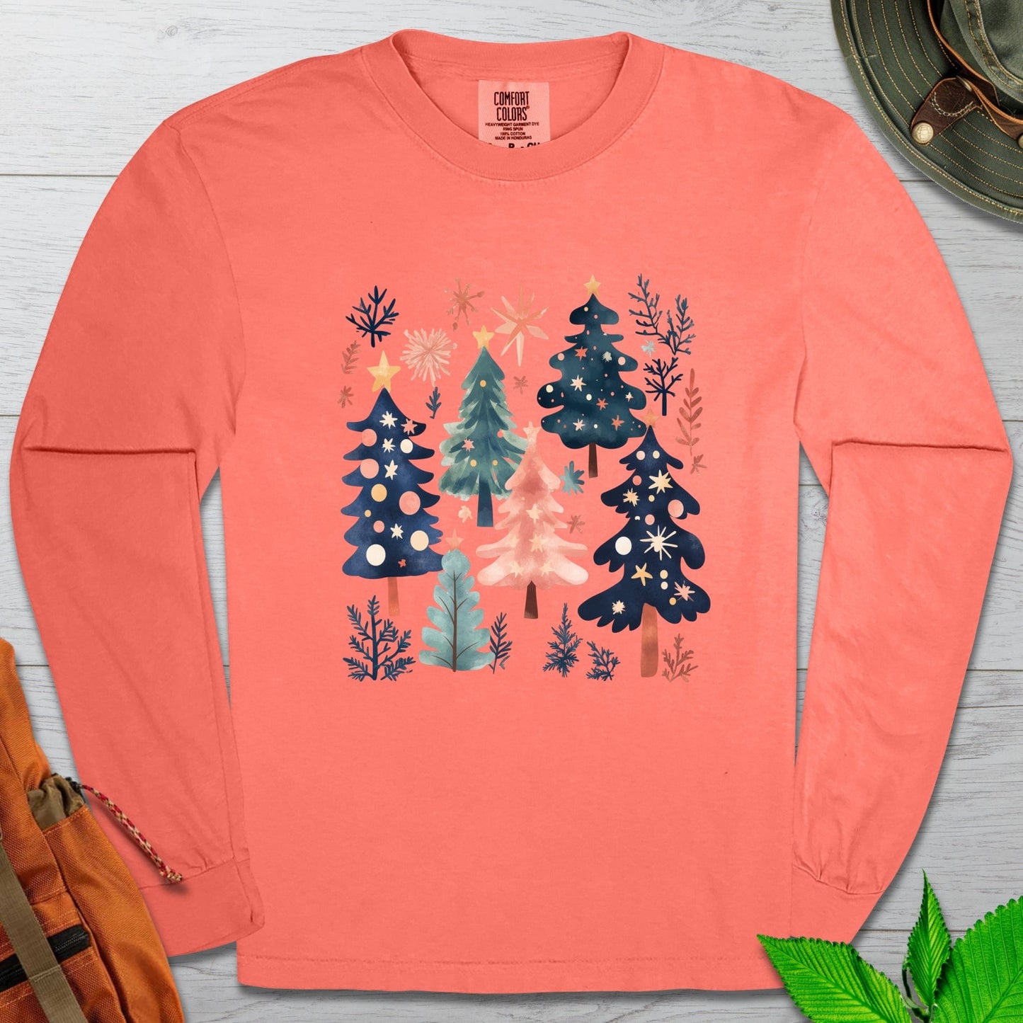 XMas Trees Long Sleeve Tshirt