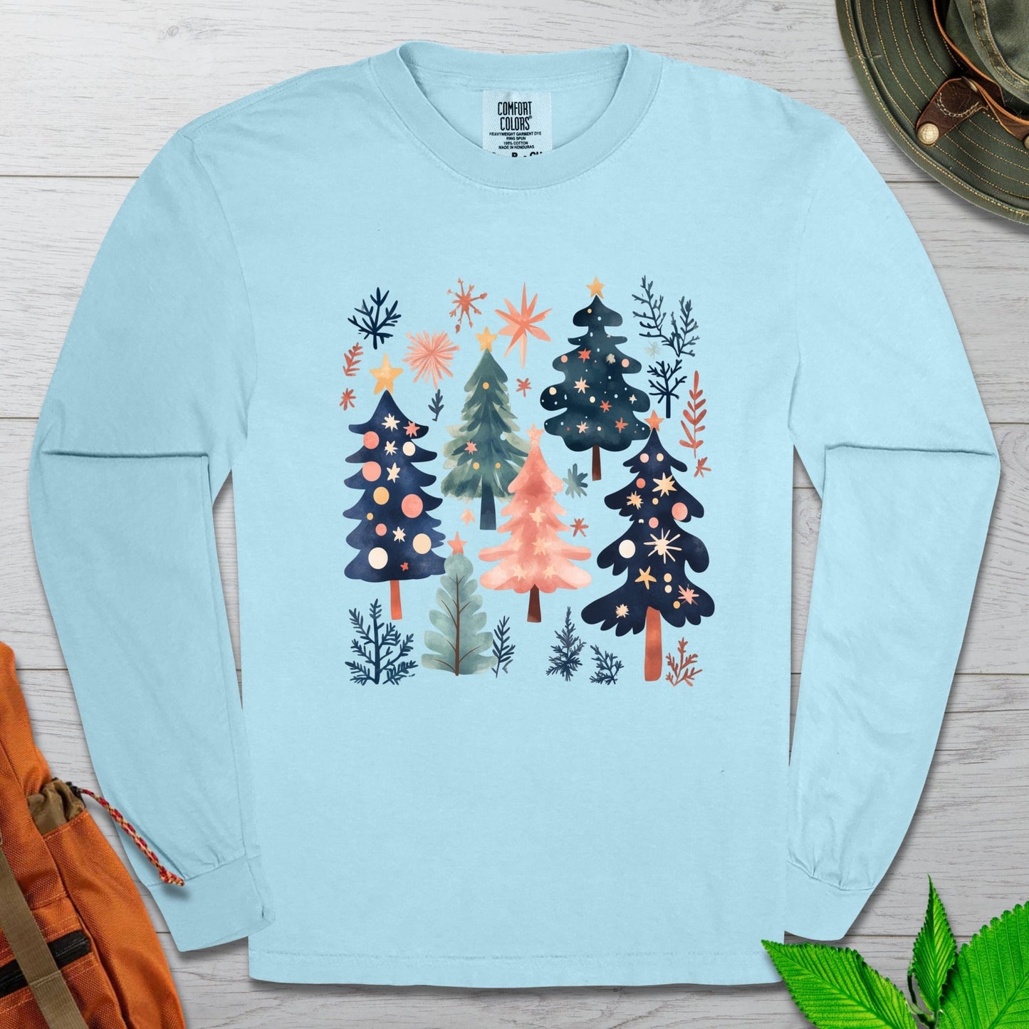 XMas Trees Long Sleeve Tshirt