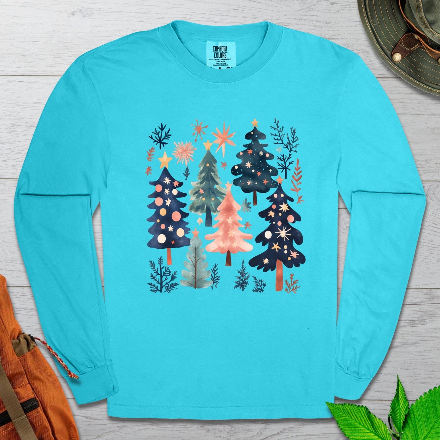 XMas Trees Long Sleeve Tshirt