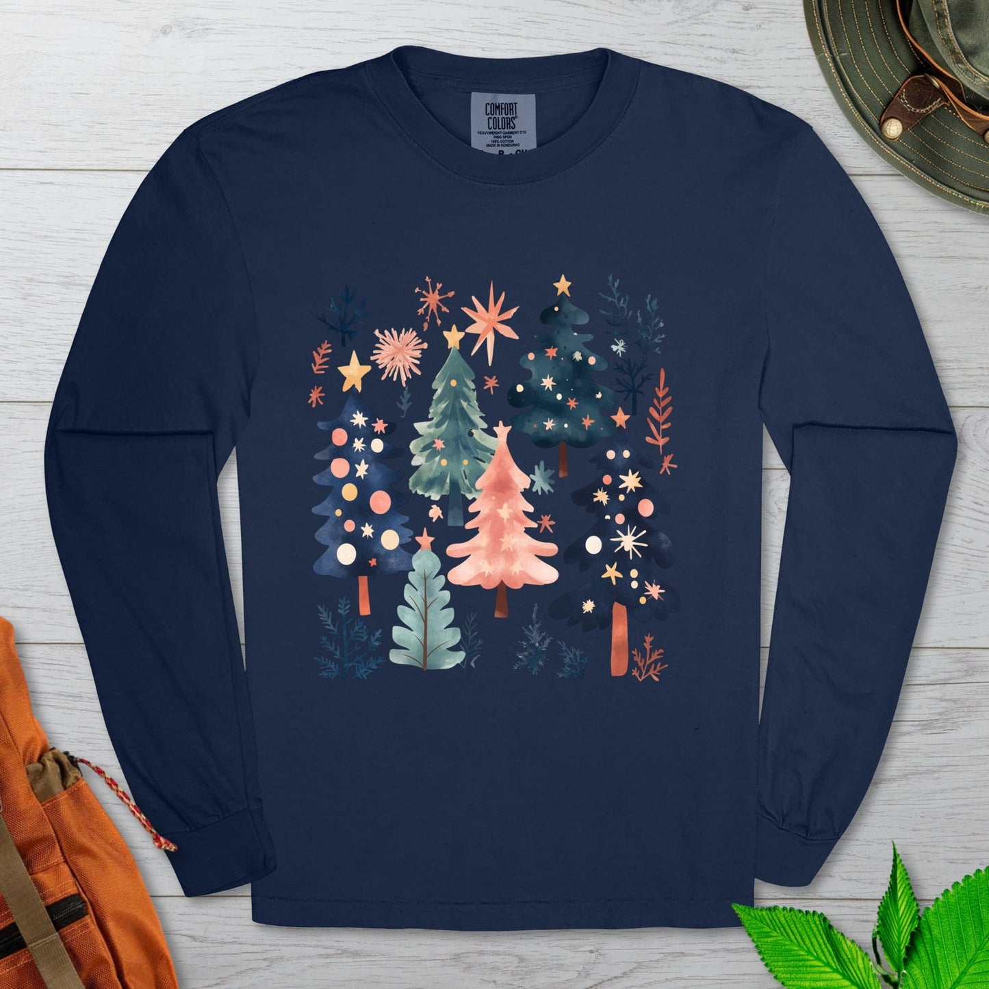 XMas Trees Long Sleeve Tshirt