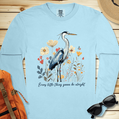 Blue Heron Every Little Thing Long Sleeve Tshirt