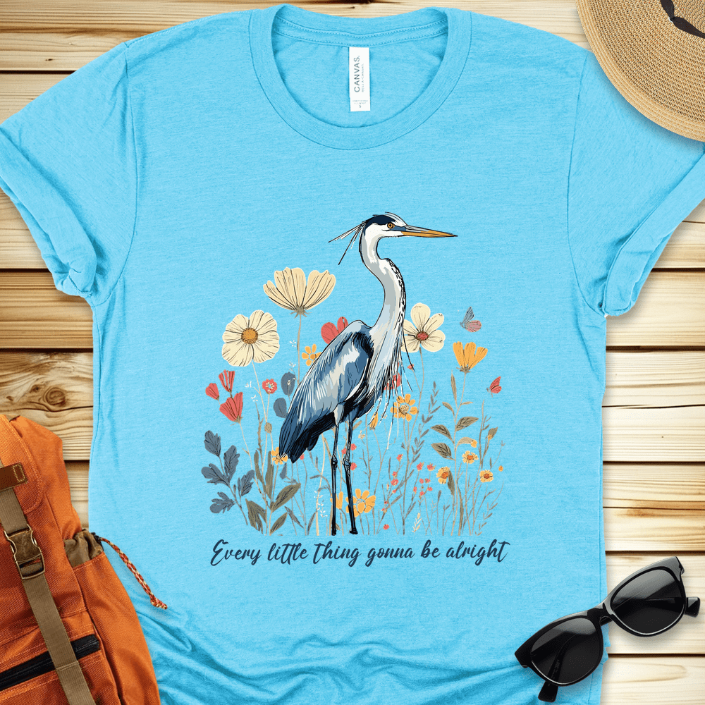 Blue Heron Every Little Thing Tshirt