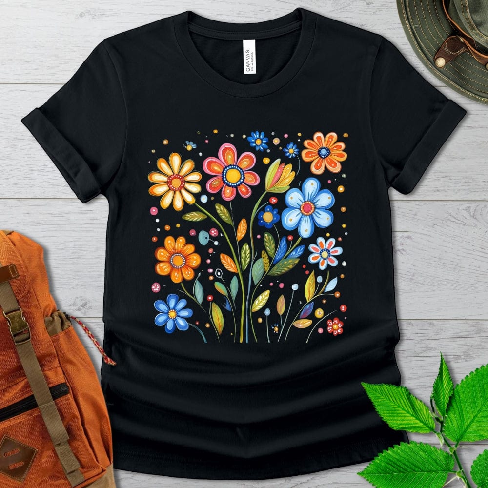 Painted Flowers Tshirt