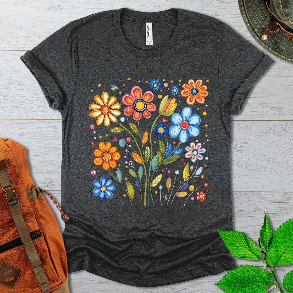 Painted Flowers Tshirt