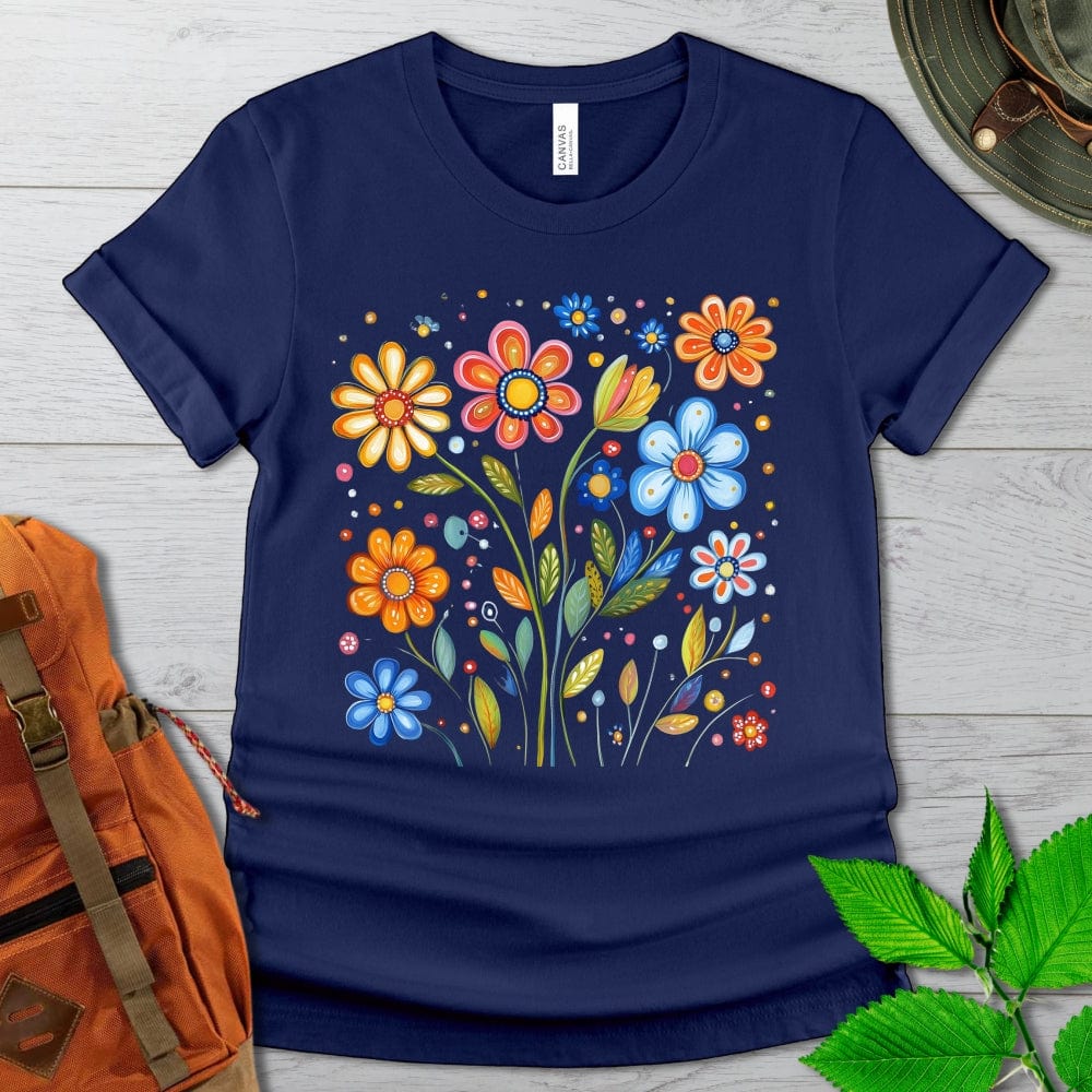 Painted Flowers Tshirt