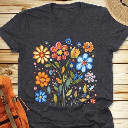 Painted Flowers Tshirt