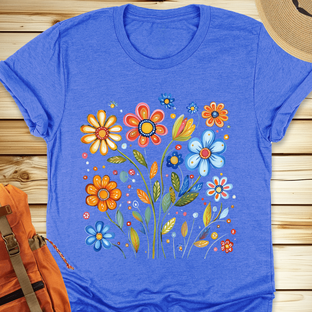 Painted Flowers Tshirt