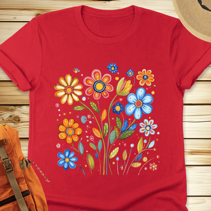 Painted Flowers Tshirt