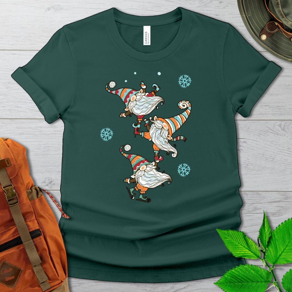 Gnomes On Skates Tshirt