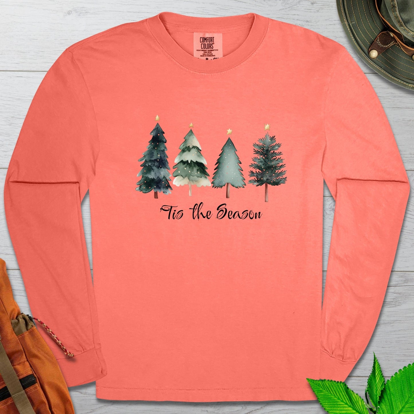 Tis The Season Light Long Sleeve Tshirt