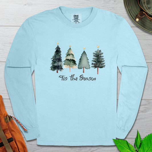 Tis The Season Light Long Sleeve Tshirt