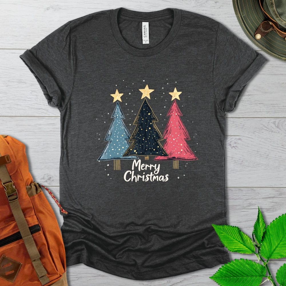 Merry Xmas Trees Tshirt