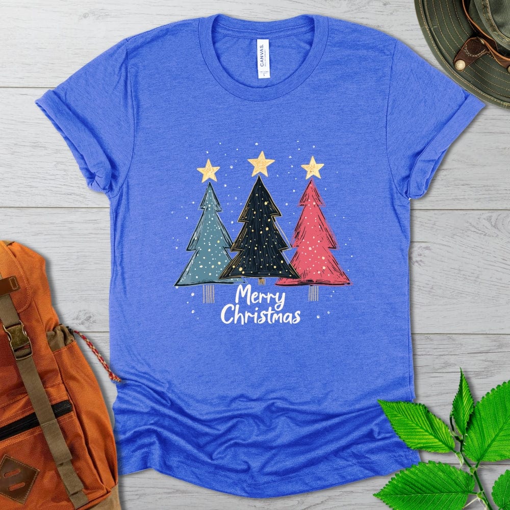 Merry Xmas Trees Tshirt