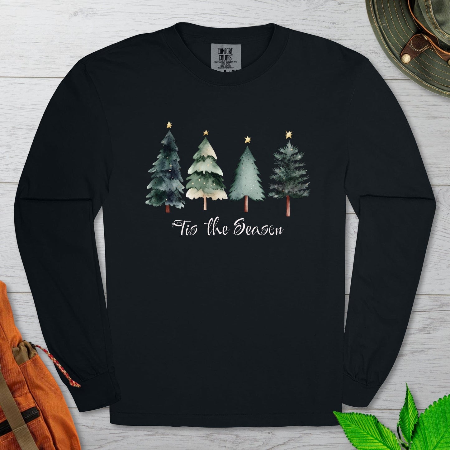 Tis The Season Dark Long Sleeve Tshirt