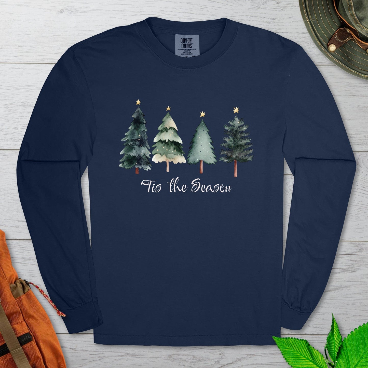 Tis The Season Dark Long Sleeve Tshirt