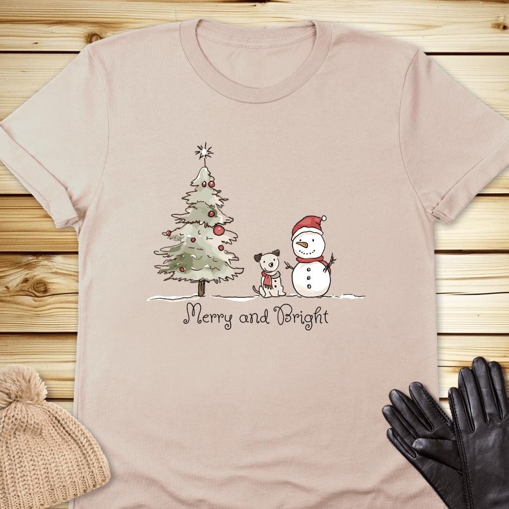 Merry and Bright Tshirt