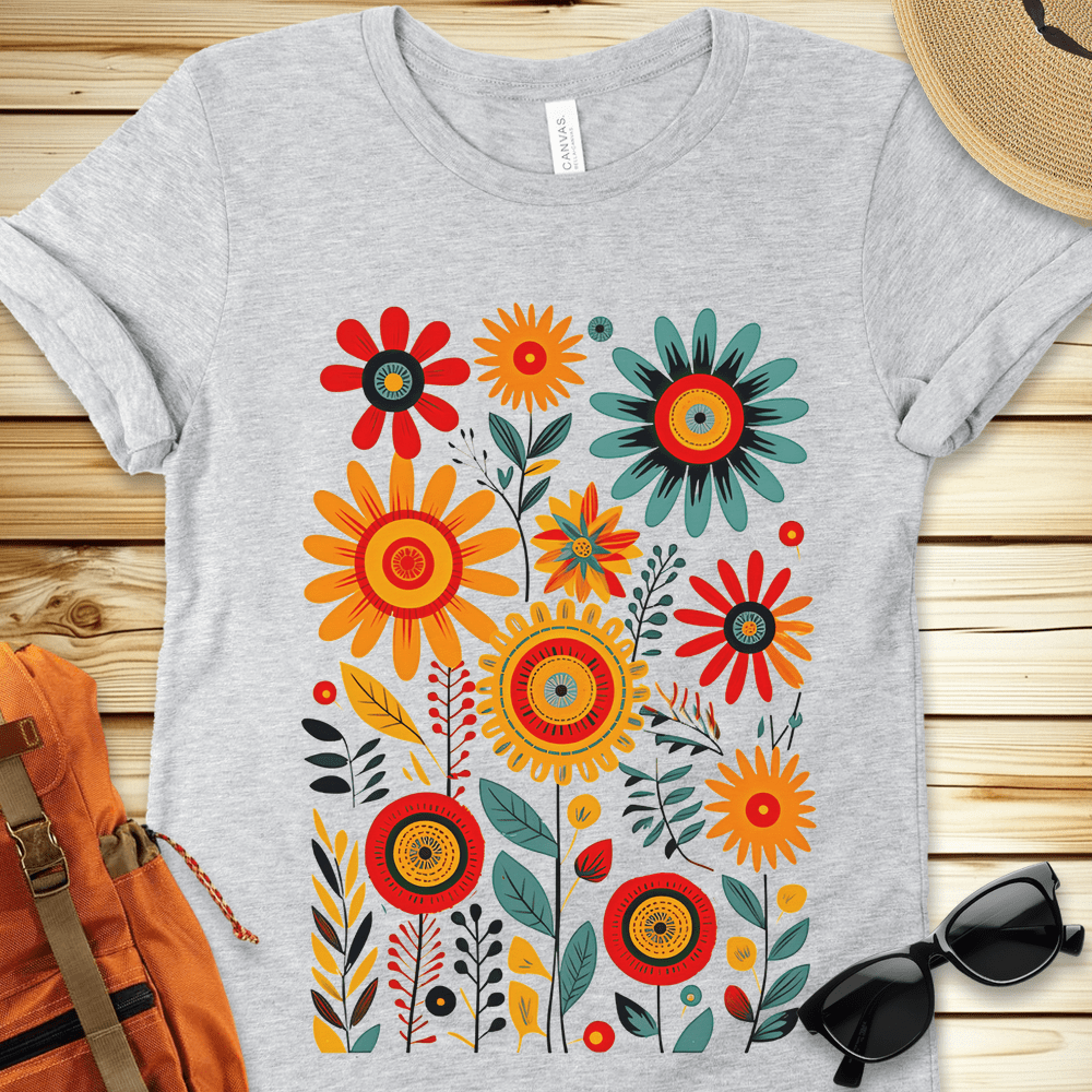 Boho Flowers Tshirt