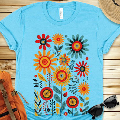 Boho Flowers Tshirt