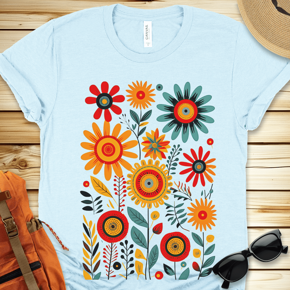 Boho Flowers Tshirt