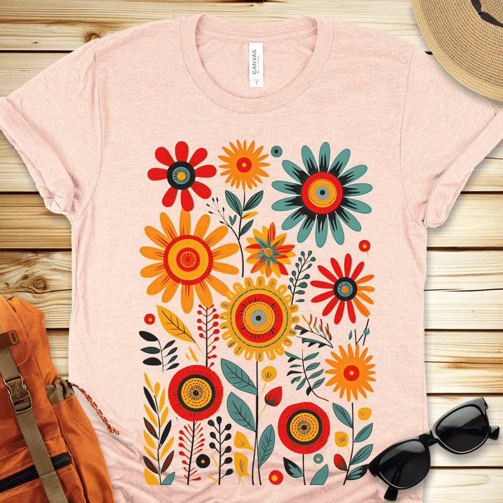 Boho Flowers Tshirt