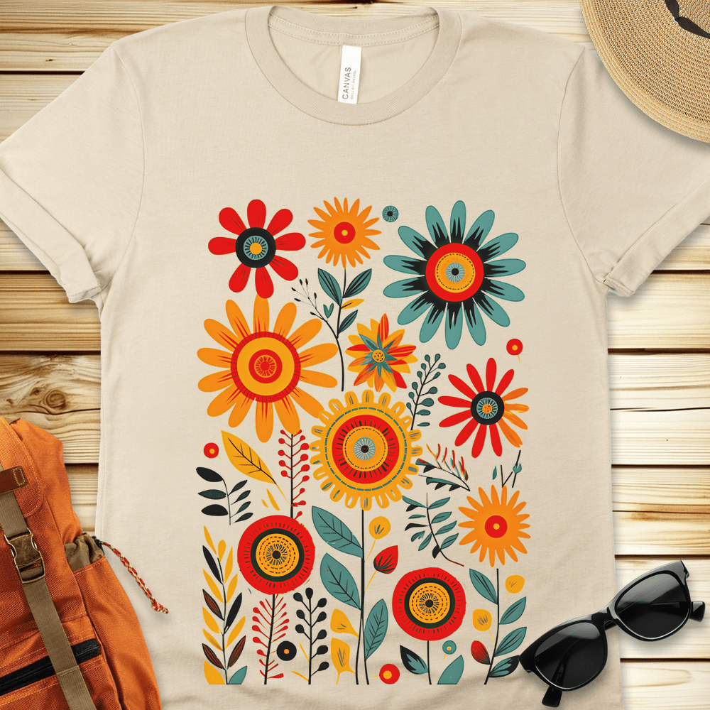 Boho Flowers Tshirt