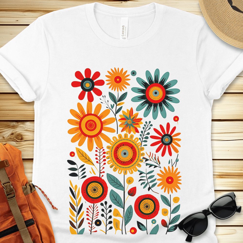 Boho Flowers Tshirt