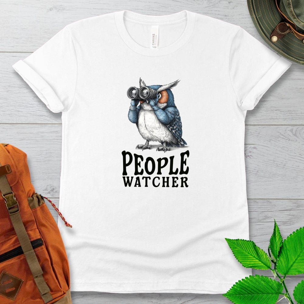 People Watcher Birder Tshirt