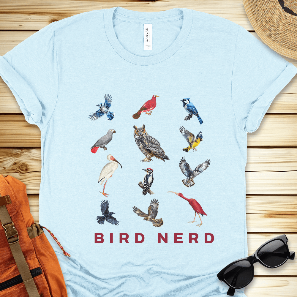 Bird Nerd Tshirt