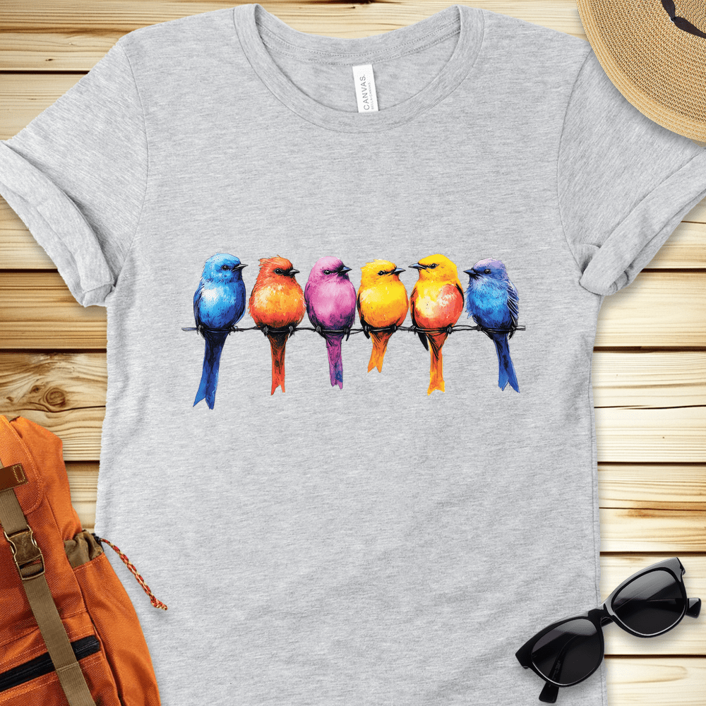 Birds On A Wire Tshirts
